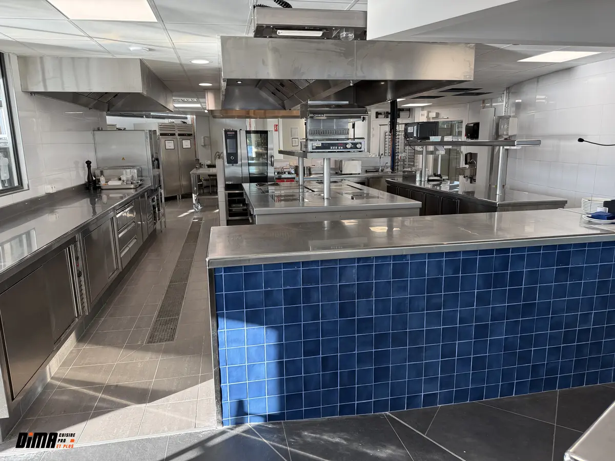 Restaurant La Rotonde, à Vichy : refonte de son espace de production