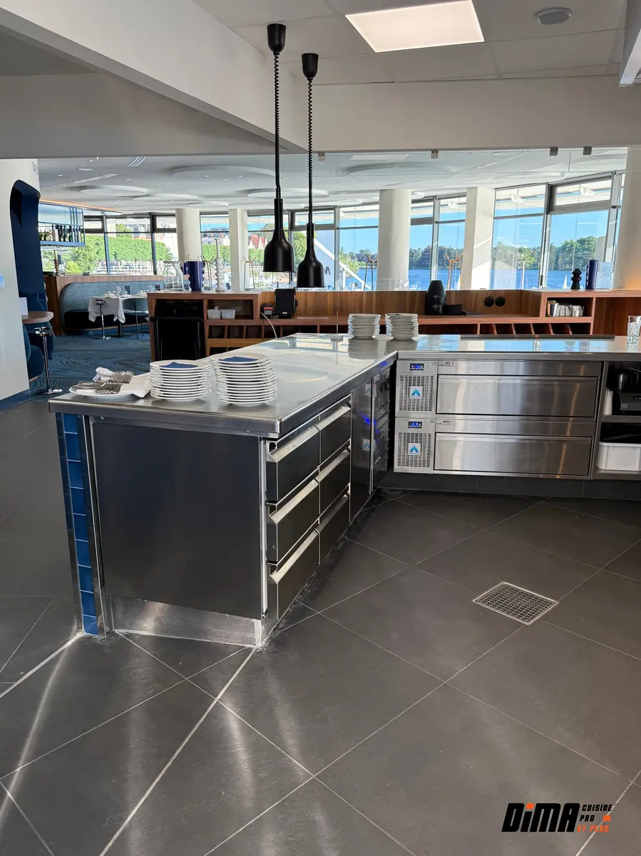 Restaurant La Rotonde, à Vichy : refonte de son espace de production
