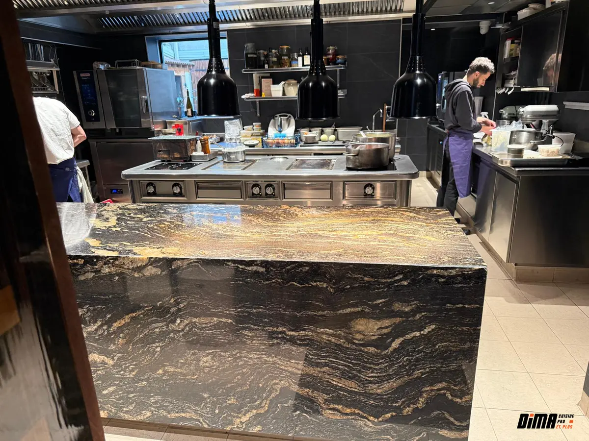 Restaurant gastronomique Ombellule, réalisation DIMA