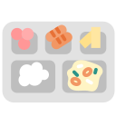 Pictogramme plateau de cantine