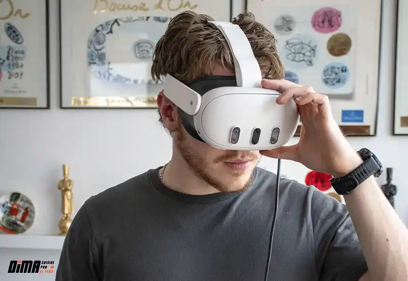 Visite virtuelle d'une cuisine professionnelle